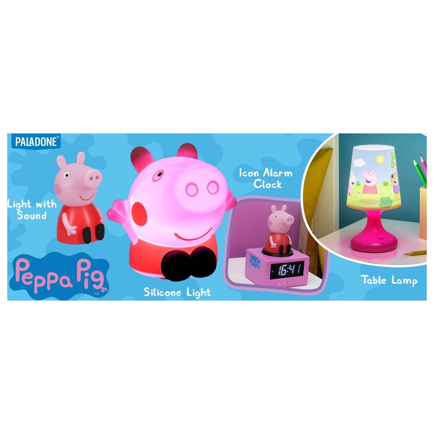 Peppa Pig Budilica za učenje spavanja fotografija proizvoda