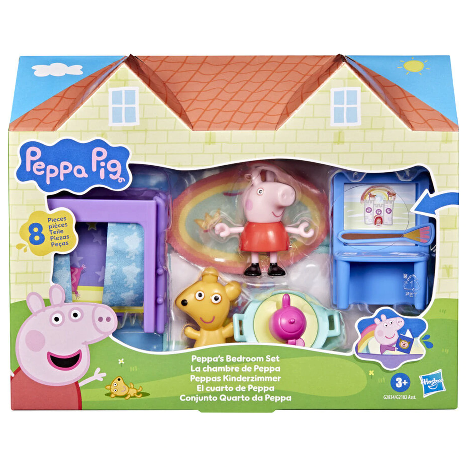 Peppa Pigs spavaća soba set za igru fotografija proizvoda