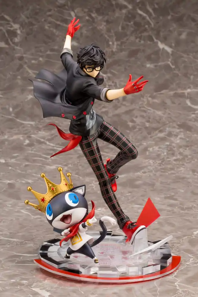 Persona 5 Dancing Star Night ARTFXJ kip 1/8 Hero & Morgana 25 cm fotografija proizvoda