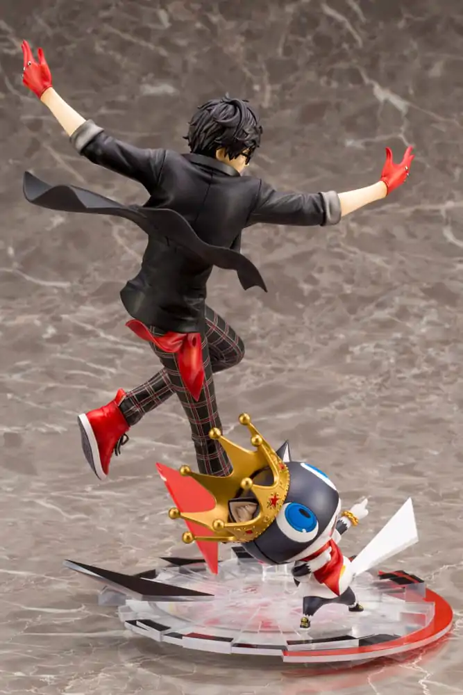 Persona 5 Dancing Star Night ARTFXJ kip 1/8 Hero & Morgana 25 cm fotografija proizvoda