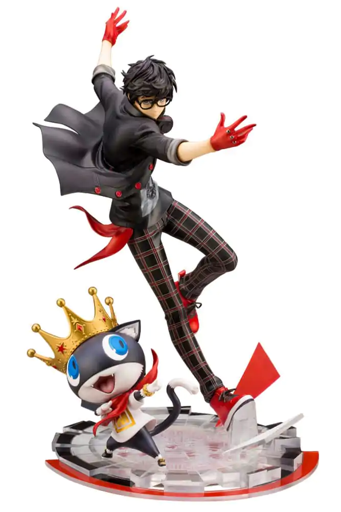 Persona 5 Dancing Star Night ARTFXJ kip 1/8 Hero & Morgana 25 cm fotografija proizvoda