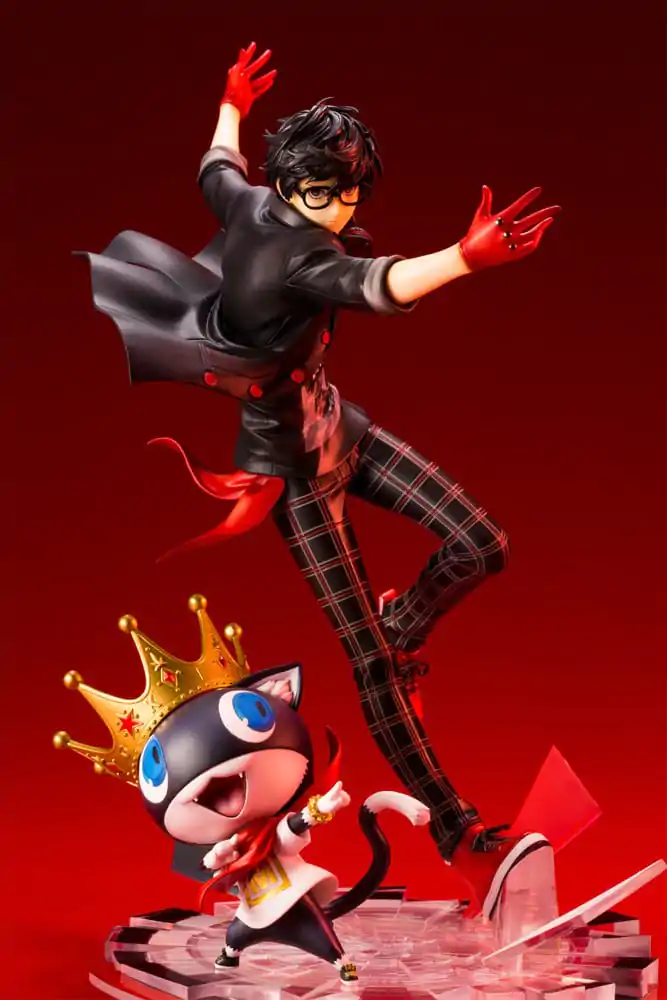 Persona 5 Dancing Star Night ARTFXJ kip 1/8 Hero & Morgana 25 cm fotografija proizvoda