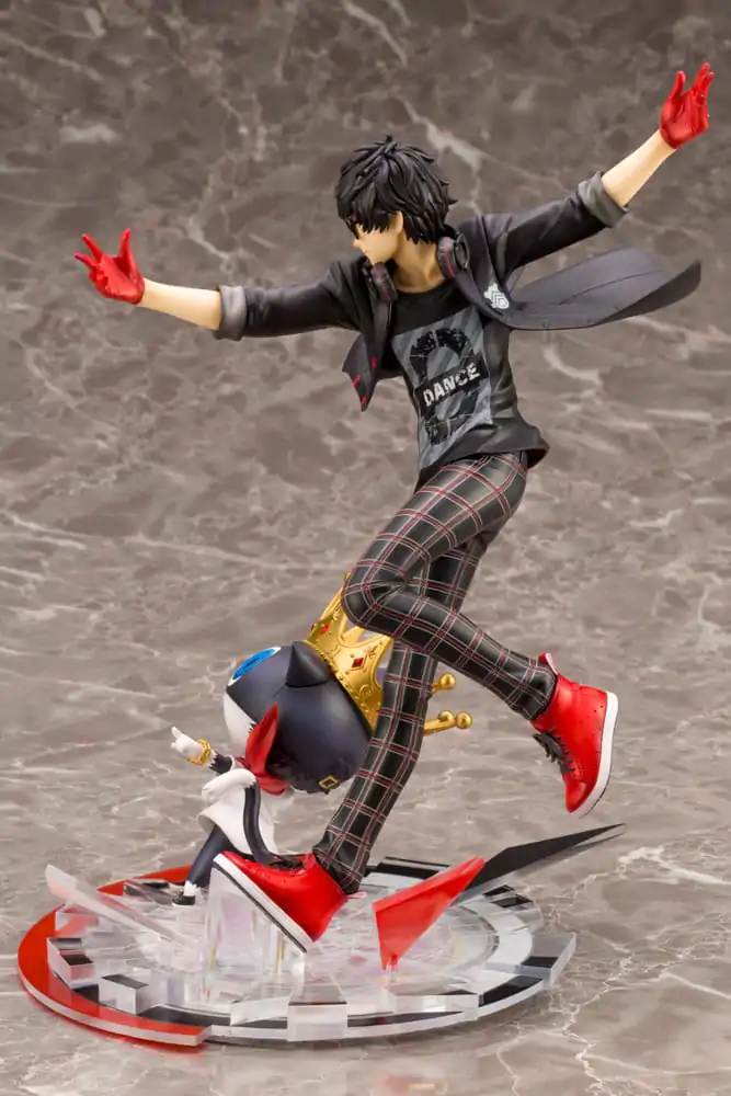 Persona 5 Dancing Star Night ARTFXJ kip 1/8 Hero & Morgana 25 cm fotografija proizvoda