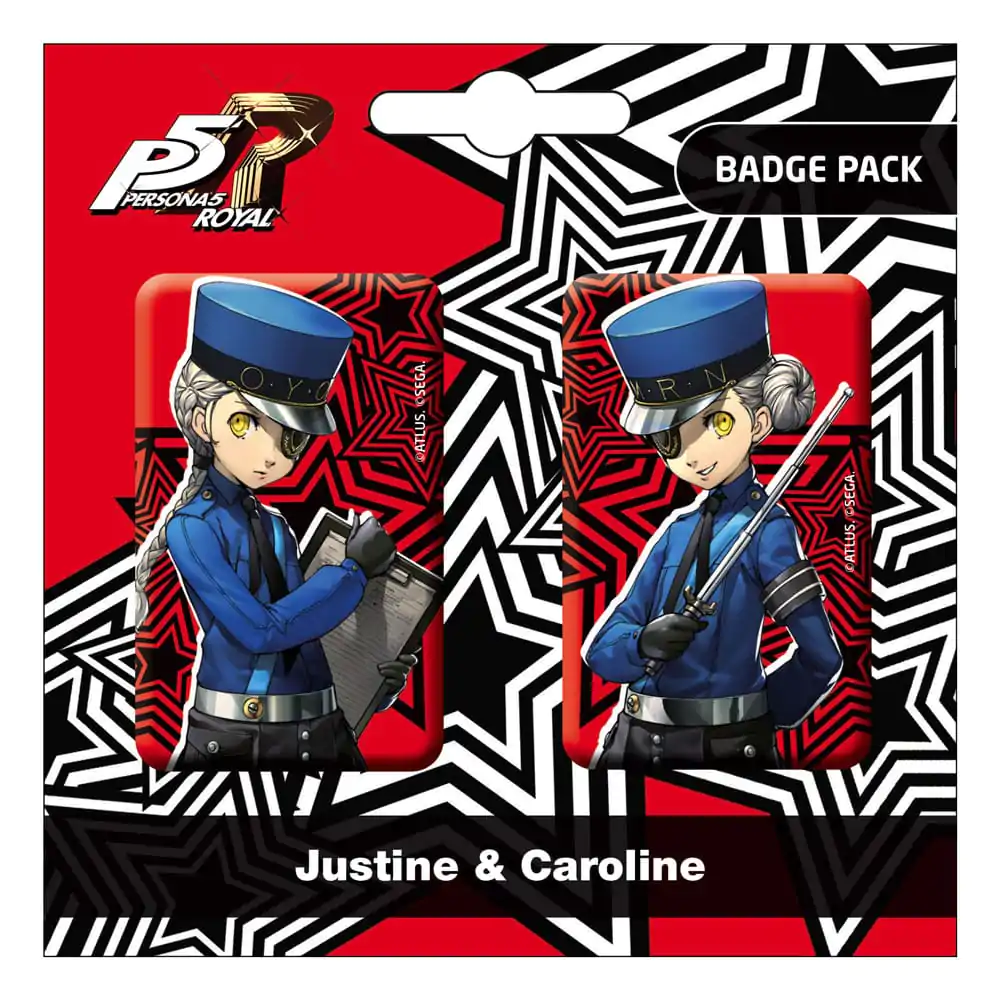 Persona 5 Royal set znački 2-Pack Justine & Caroline fotografija proizvoda