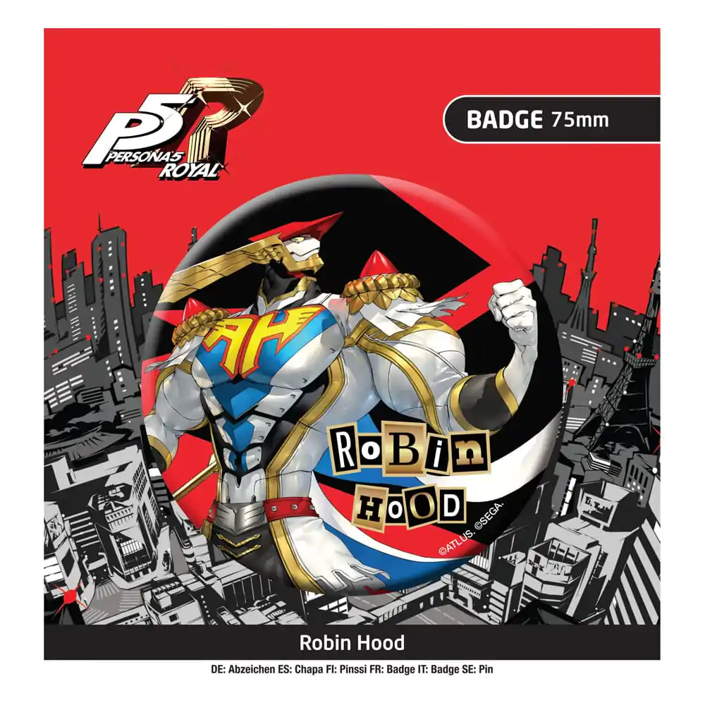 Persona 5 Royal Pin Značka Robin Hood fotografija proizvoda