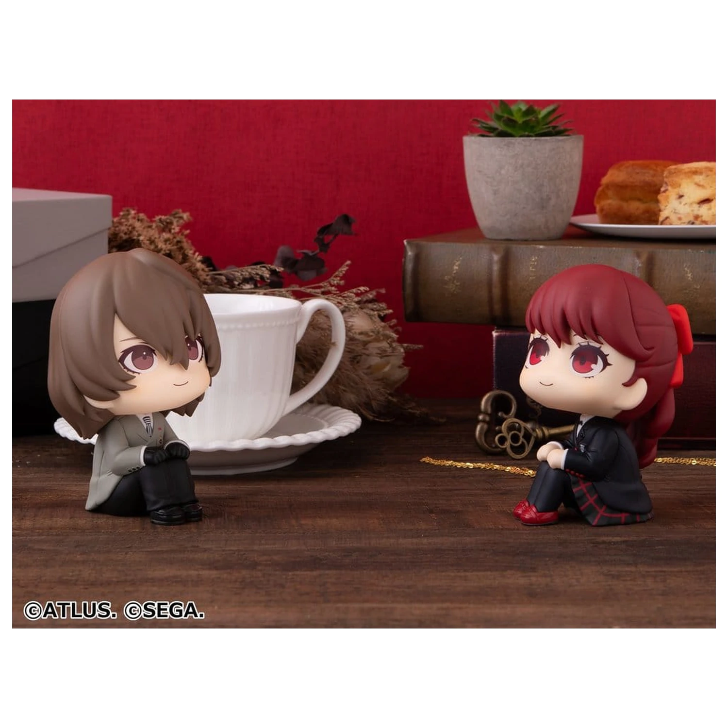 Persona 5 The Royal Look Up PVC figure paket od 2 komada Goro Akechi & Kasumi Yoshizawa 11 cm (s poklonom) fotografija proizvoda
