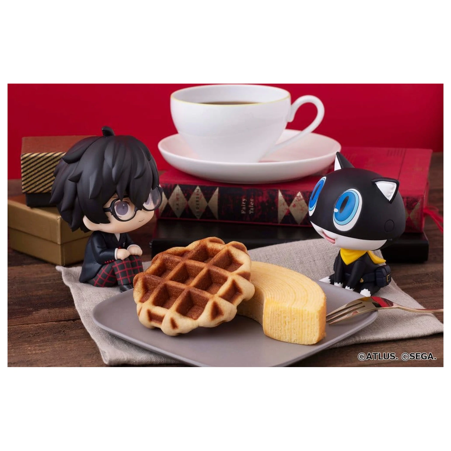 Persona 5 the Royal Look Up PVC figure, pakiranje od 2 komada, Hero & Morgana 11 cm (s poklonom) fotografija proizvoda