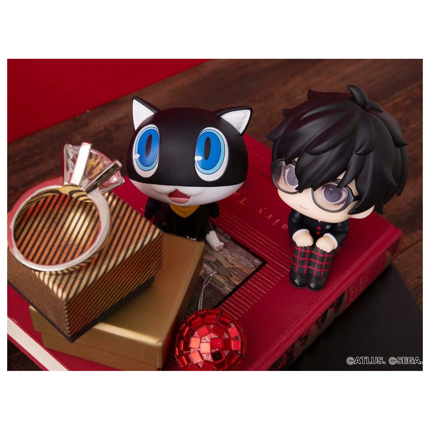 Persona 5 the Royal Look Up PVC figure, pakiranje od 2 komada, Hero & Morgana 11 cm (s poklonom) fotografija proizvoda