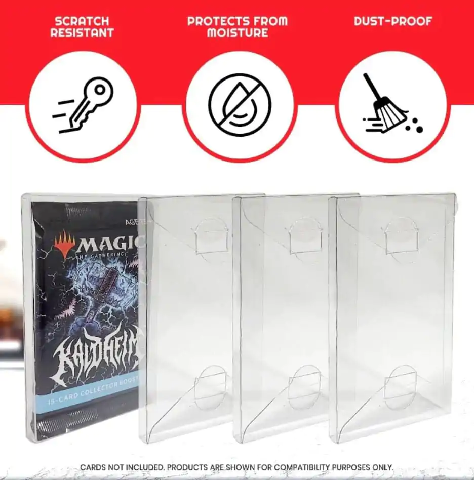 PET zaštitnici 10-Pack za Booster, Magic, Yu-Gi-Oh karte fotografija proizvoda