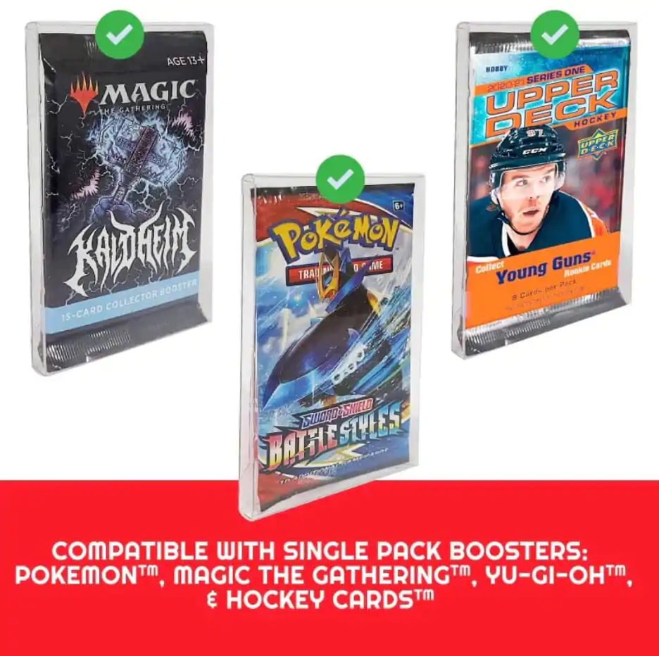 PET zaštitnici 10-Pack za Booster, Magic, Yu-Gi-Oh karte fotografija proizvoda