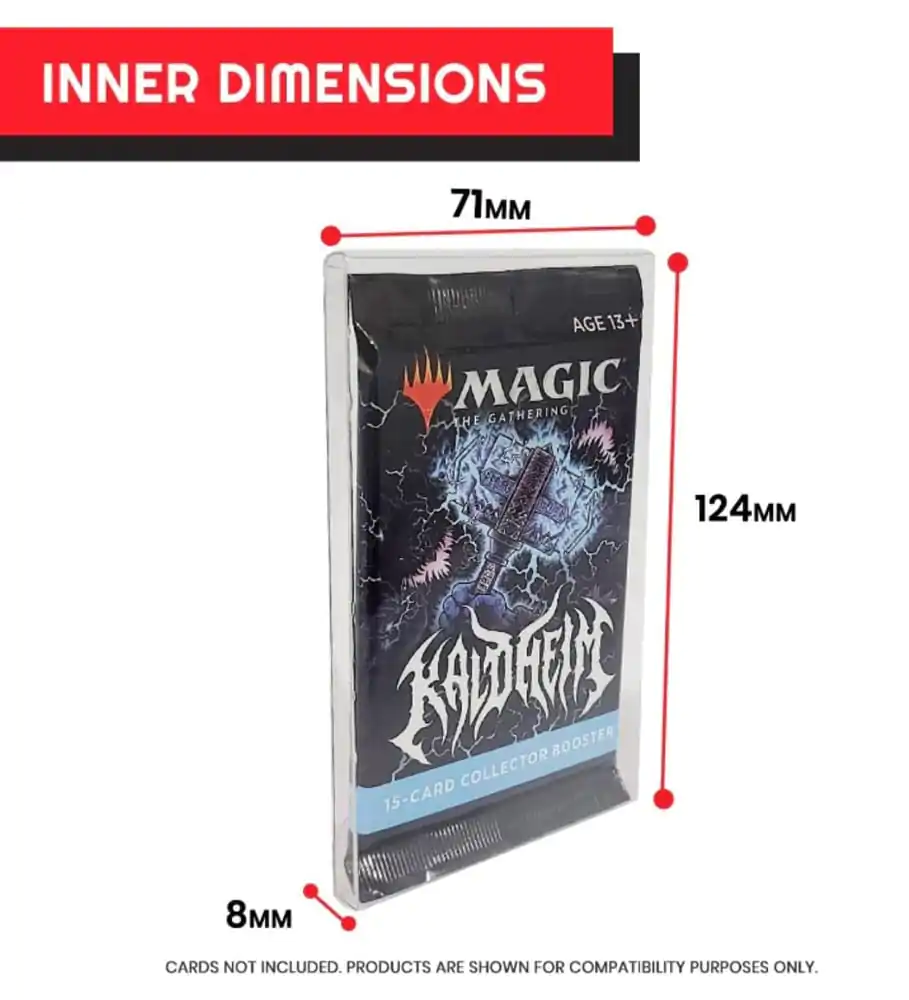 PET zaštitnici 10-Pack za Booster, Magic, Yu-Gi-Oh karte fotografija proizvoda