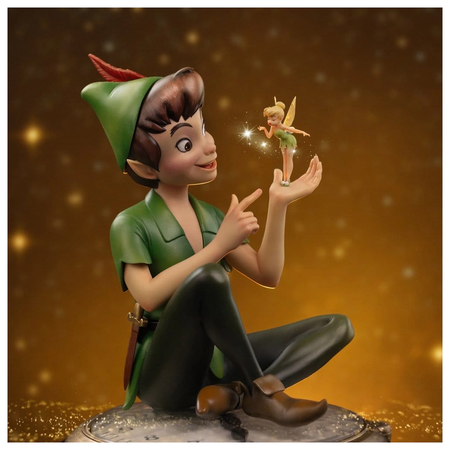 Peter Pan (1953) Art Scale Kip 1/10 Peter Pan & Tinkerbell 23 cm fotografija proizvoda