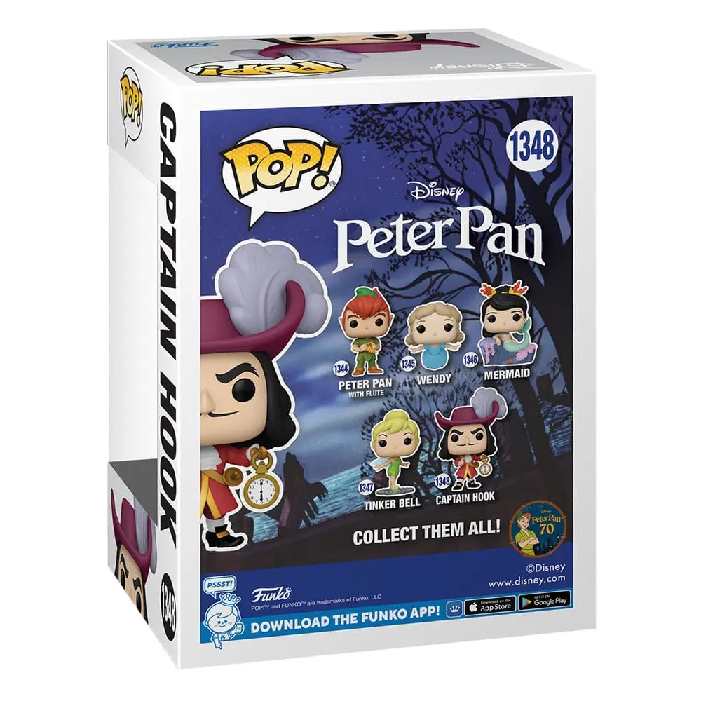 Peter Pan 70th Anniversary POP! Disney Vinyl Figura Hook 9 cm fotografija proizvoda