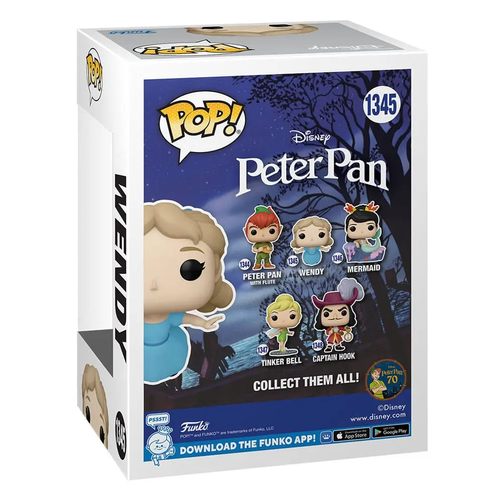 Peter Pan 70th Anniversary POP! Disney Vinyl Figura Wendy 9 cm fotografija proizvoda