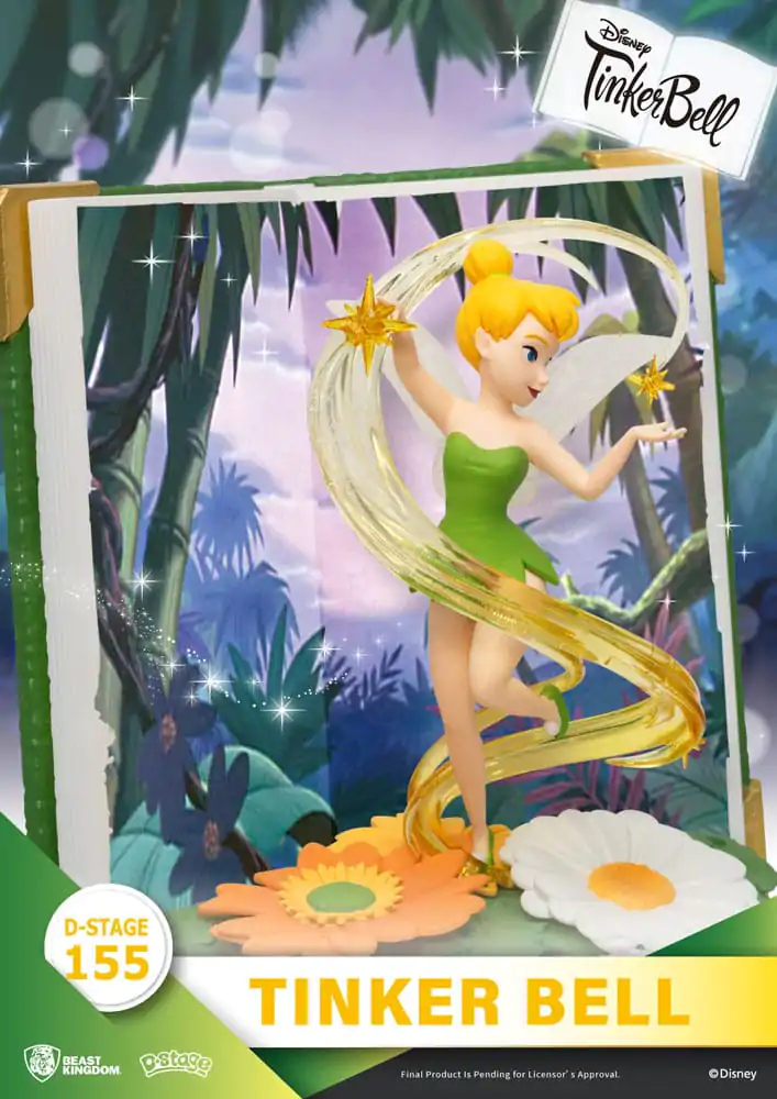 Peter Pan Book Series D-Stage PVC Diorama Tinker Bell 15 centimetara fotografija proizvoda