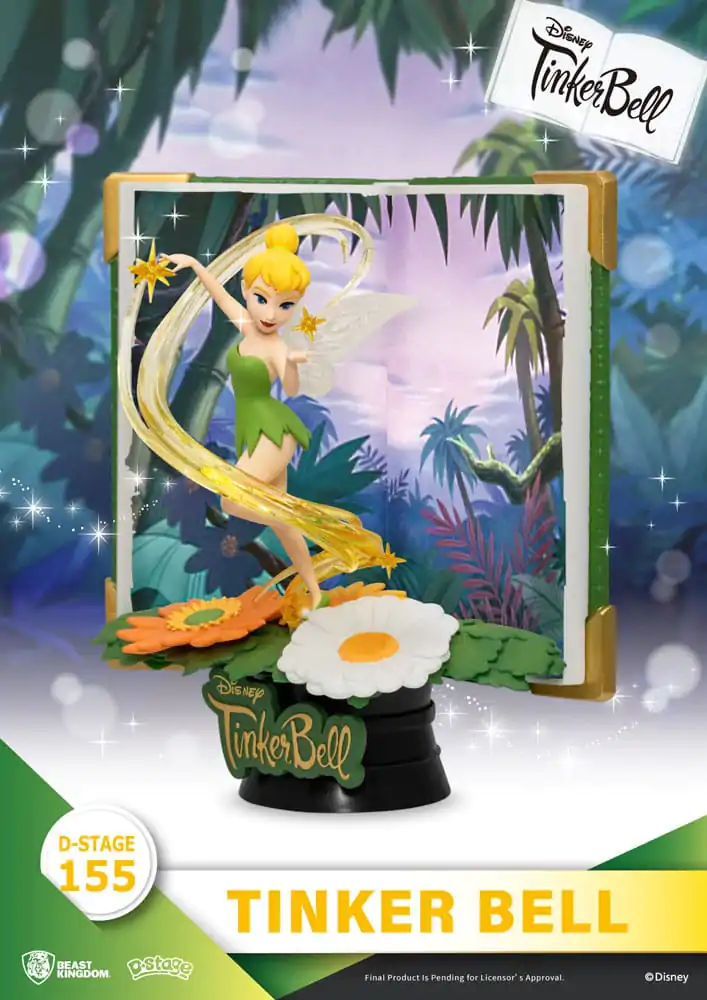 Peter Pan Book Series D-Stage PVC Diorama Tinker Bell 15 centimetara fotografija proizvoda