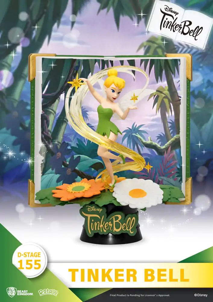 Peter Pan Book Series D-Stage PVC Diorama Tinker Bell 15 centimetara fotografija proizvoda