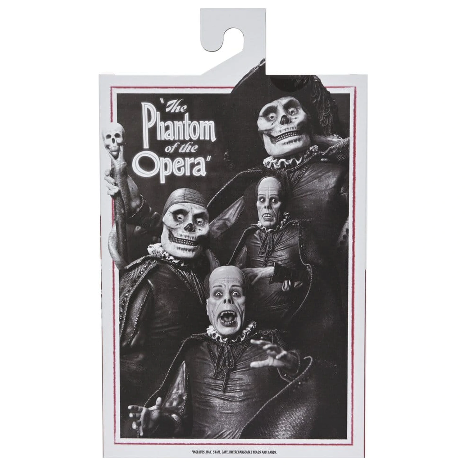 Phantom of the Opera (1925) Ultimate akcijska figura Masque of the Red Death (B&W) 18 cm fotografija proizvoda