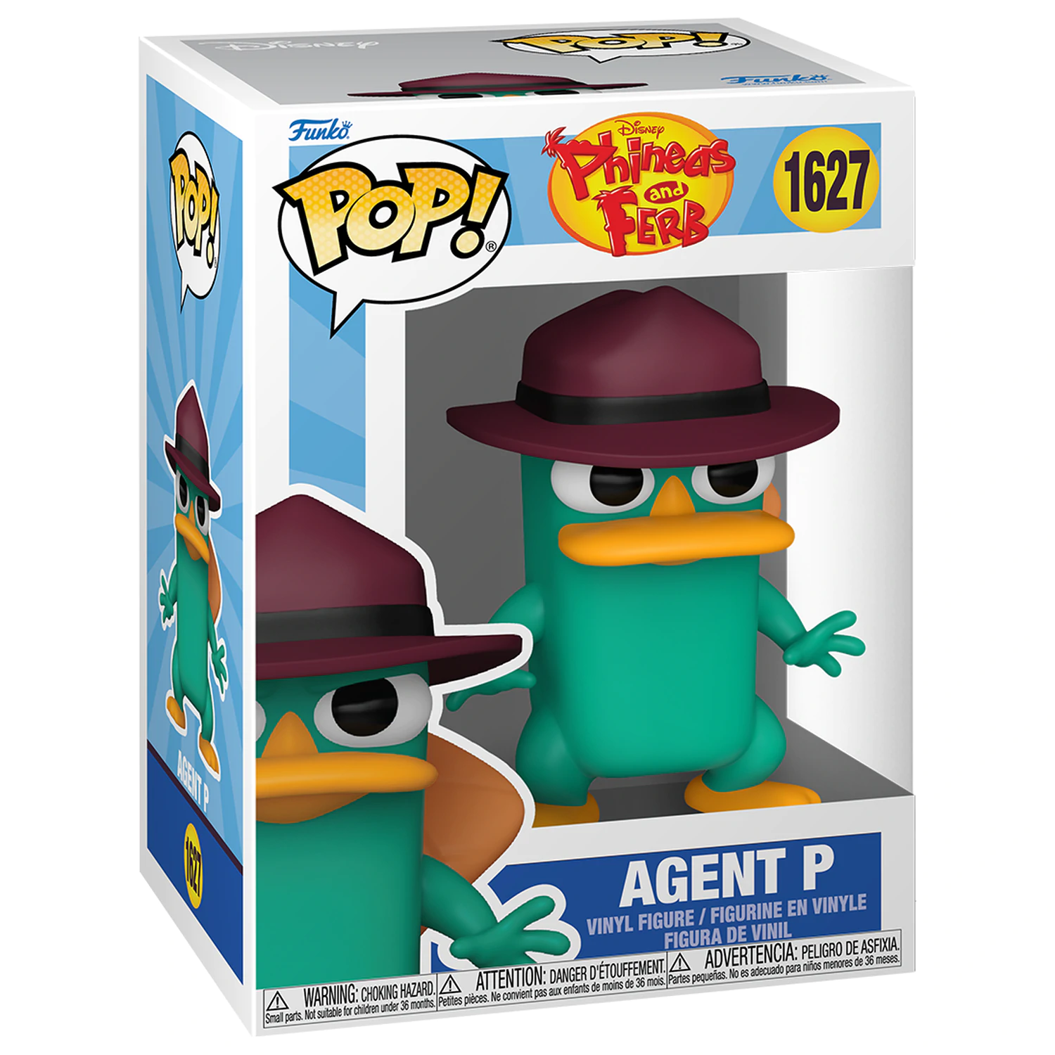 Phineas and Ferb Funko POP! Disney Vinyl figura Agent Perry 9 cm fotografija proizvoda