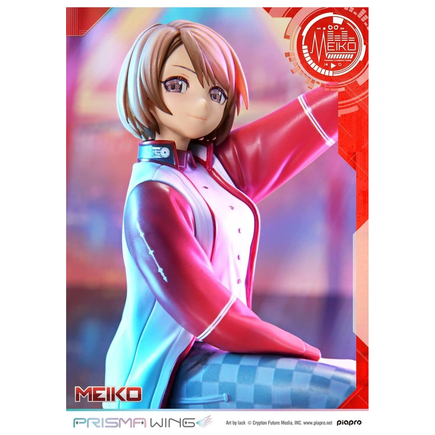 Piapro Characters Prisma Wing Kip 1/7 Meiko Illustration by lack 21 cm fotografija proizvoda