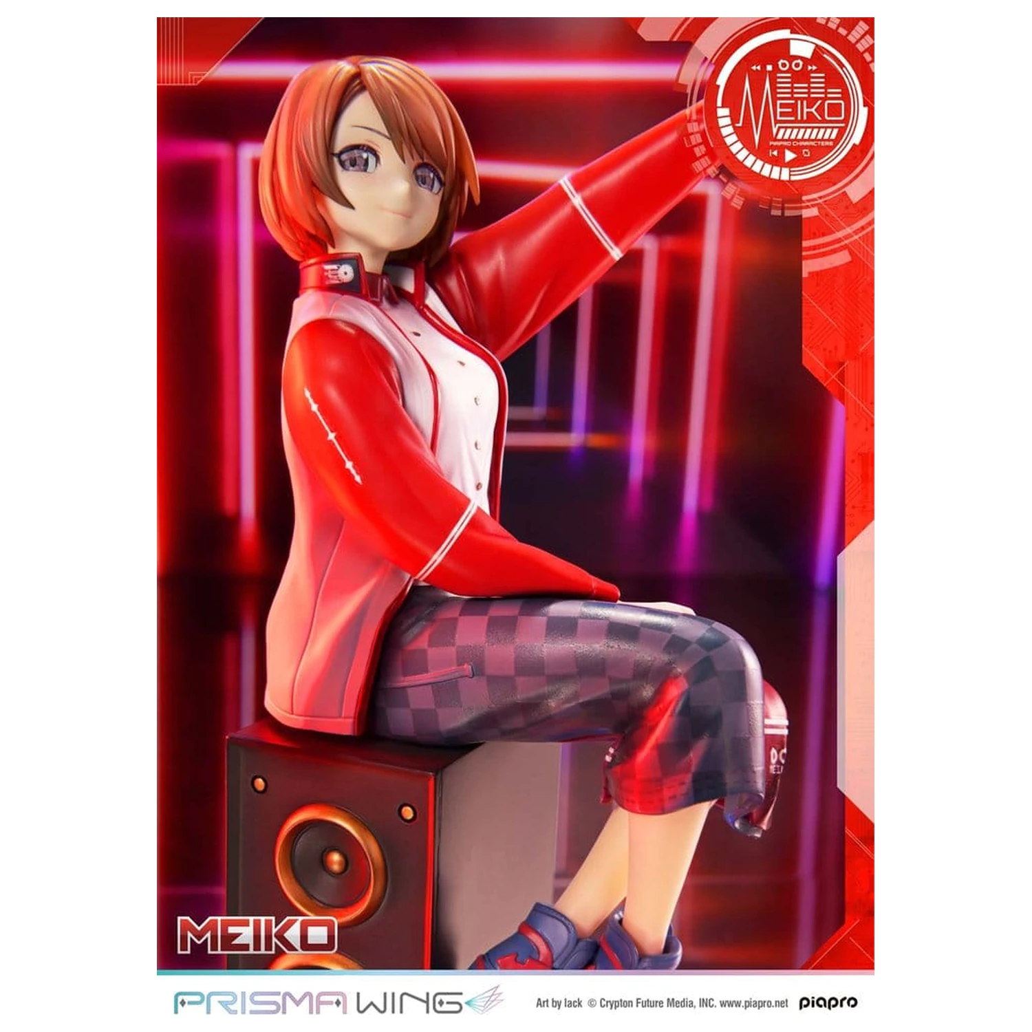 Piapro Characters Prisma Wing Kip 1/7 Meiko Illustration by lack 21 cm fotografija proizvoda
