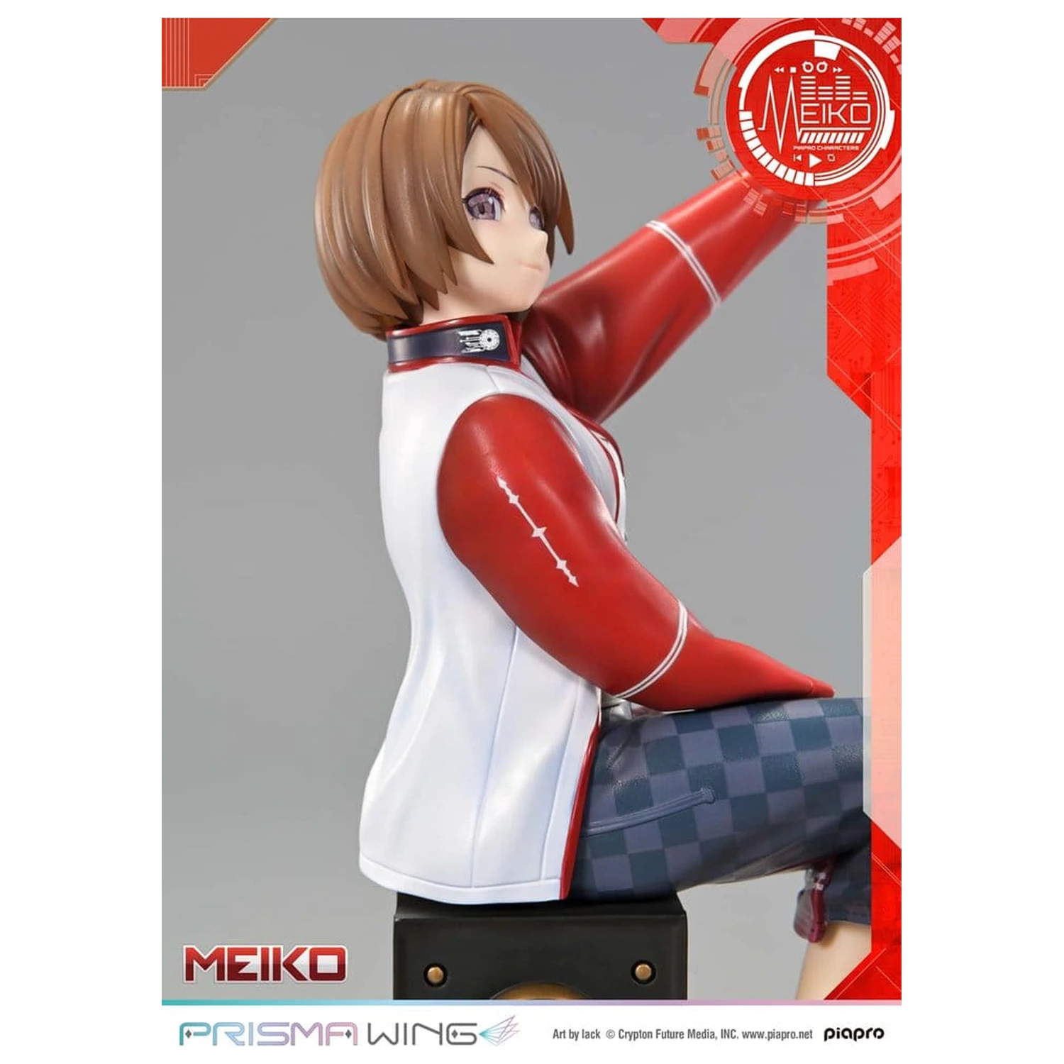 Piapro Characters Prisma Wing Kip 1/7 Meiko Illustration by lack 21 cm fotografija proizvoda
