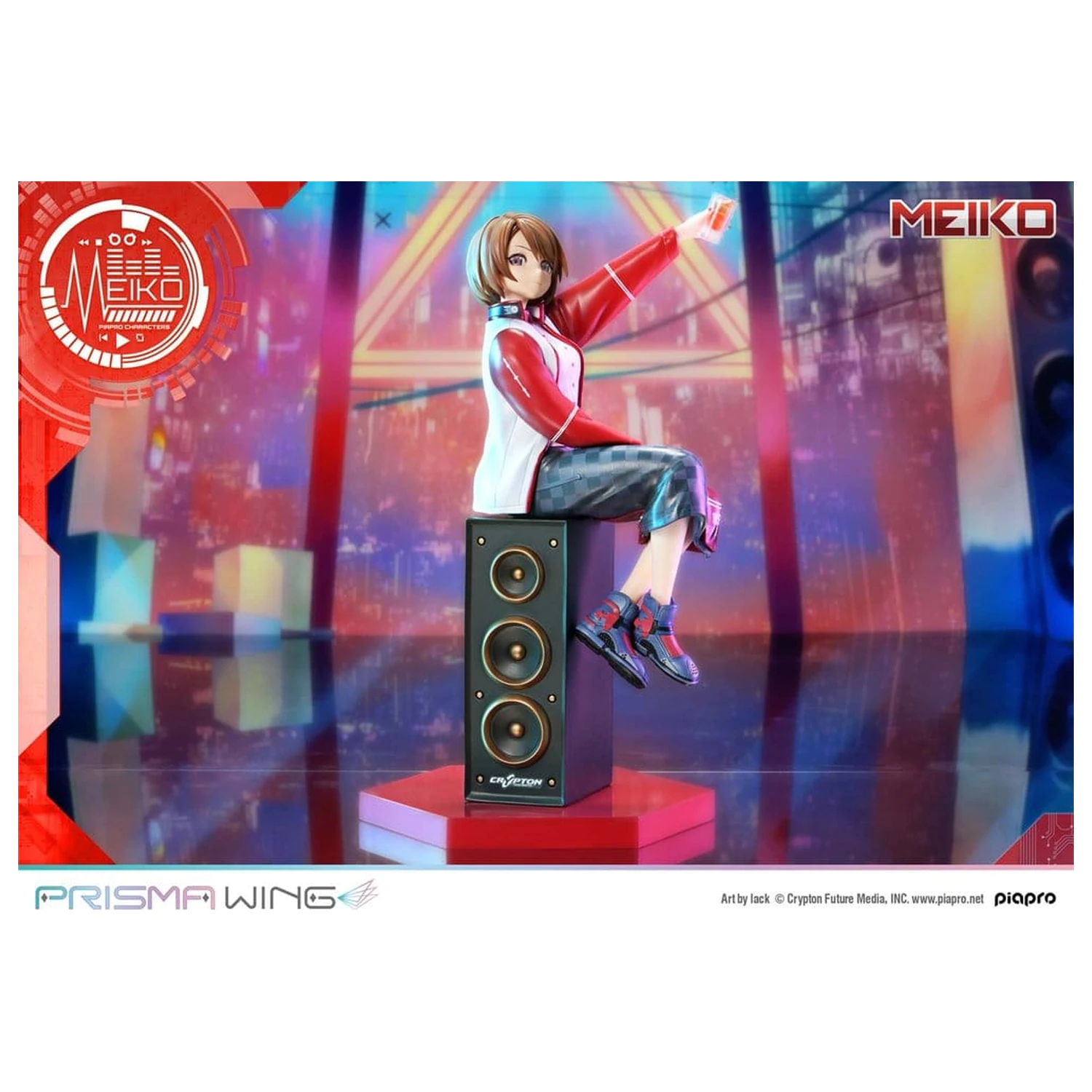 Piapro Characters Prisma Wing Kip 1/7 Meiko Illustration by lack 21 cm fotografija proizvoda