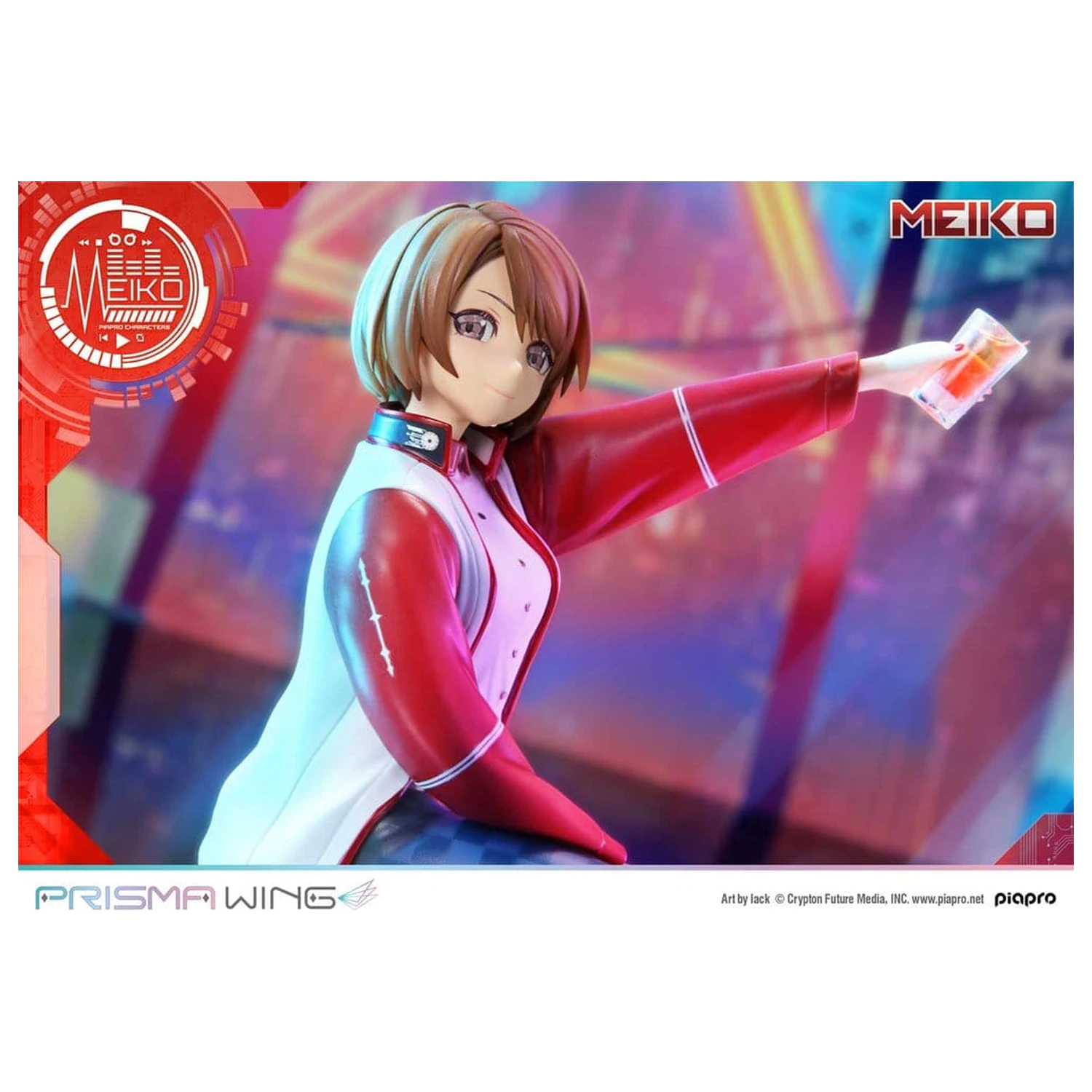 Piapro Characters Prisma Wing Kip 1/7 Meiko Illustration by lack 21 cm fotografija proizvoda