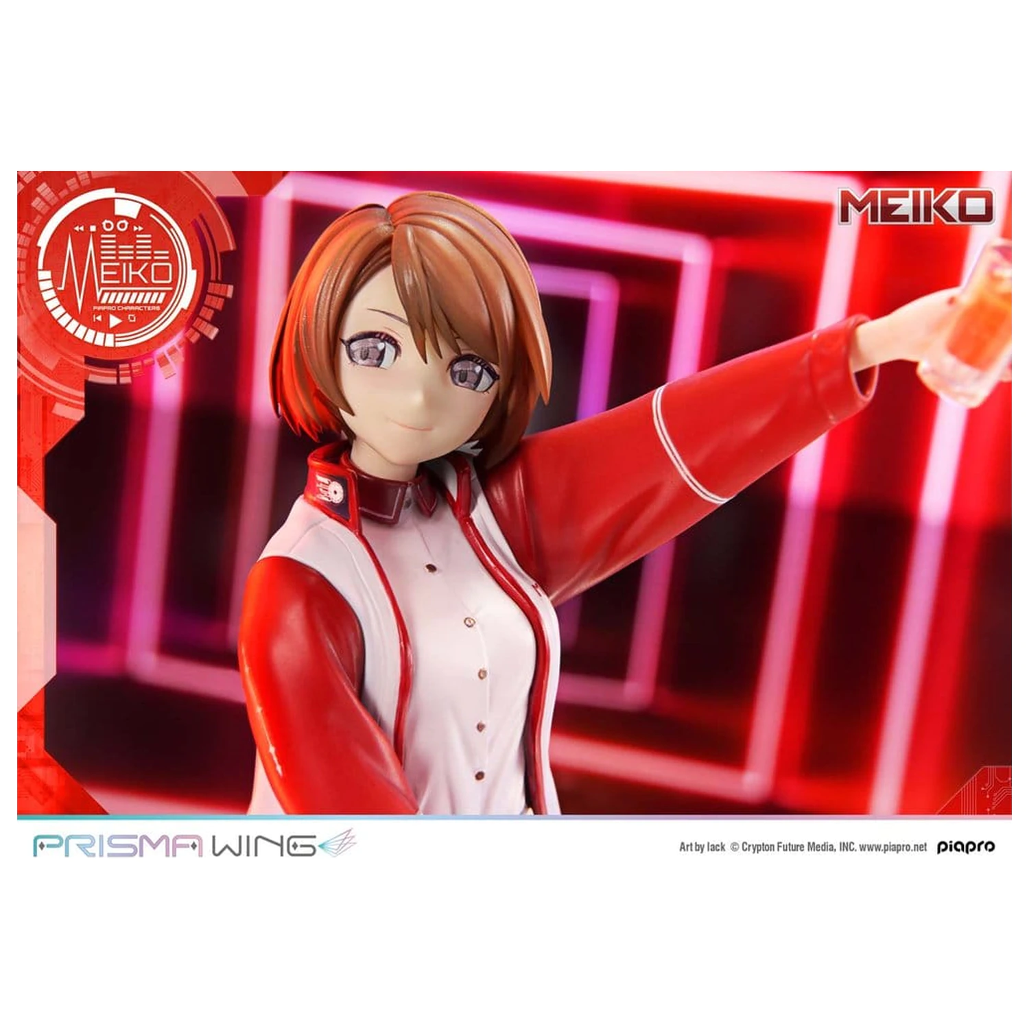 Piapro Characters Prisma Wing Kip 1/7 Meiko Illustration by lack 21 cm fotografija proizvoda