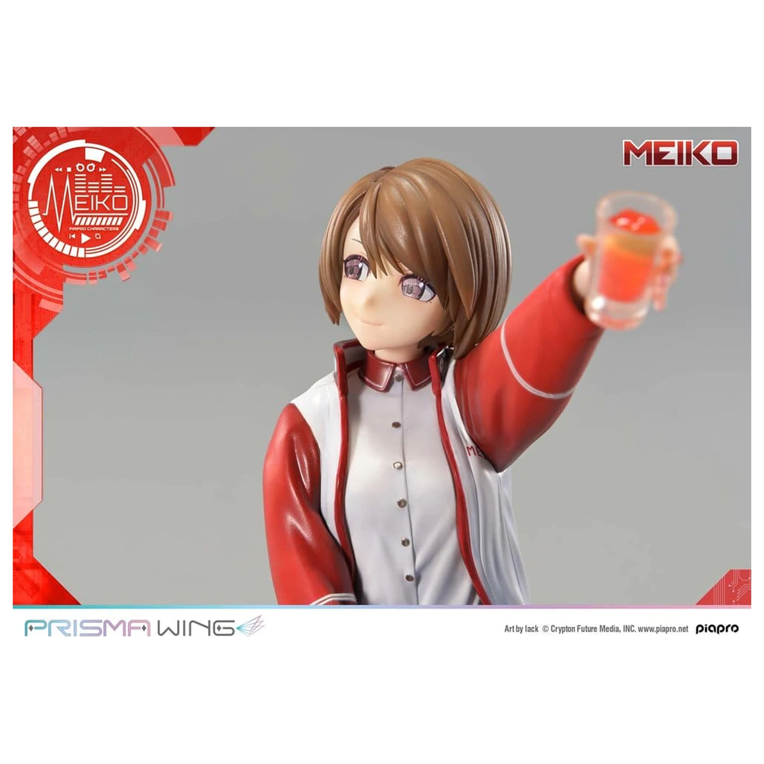 Piapro Characters Prisma Wing Kip 1/7 Meiko Illustration by lack 21 cm fotografija proizvoda