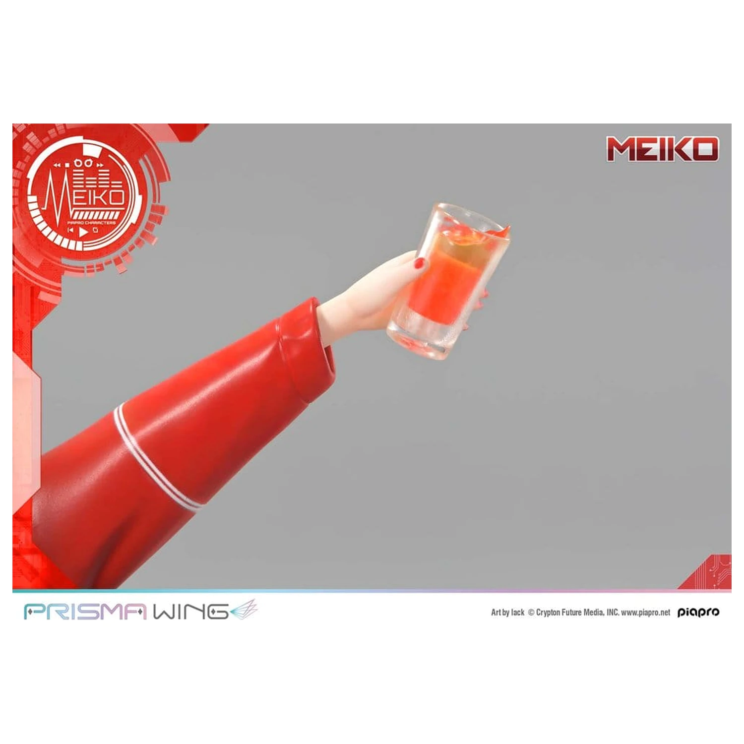 Piapro Characters Prisma Wing Kip 1/7 Meiko Illustration by lack 21 cm fotografija proizvoda