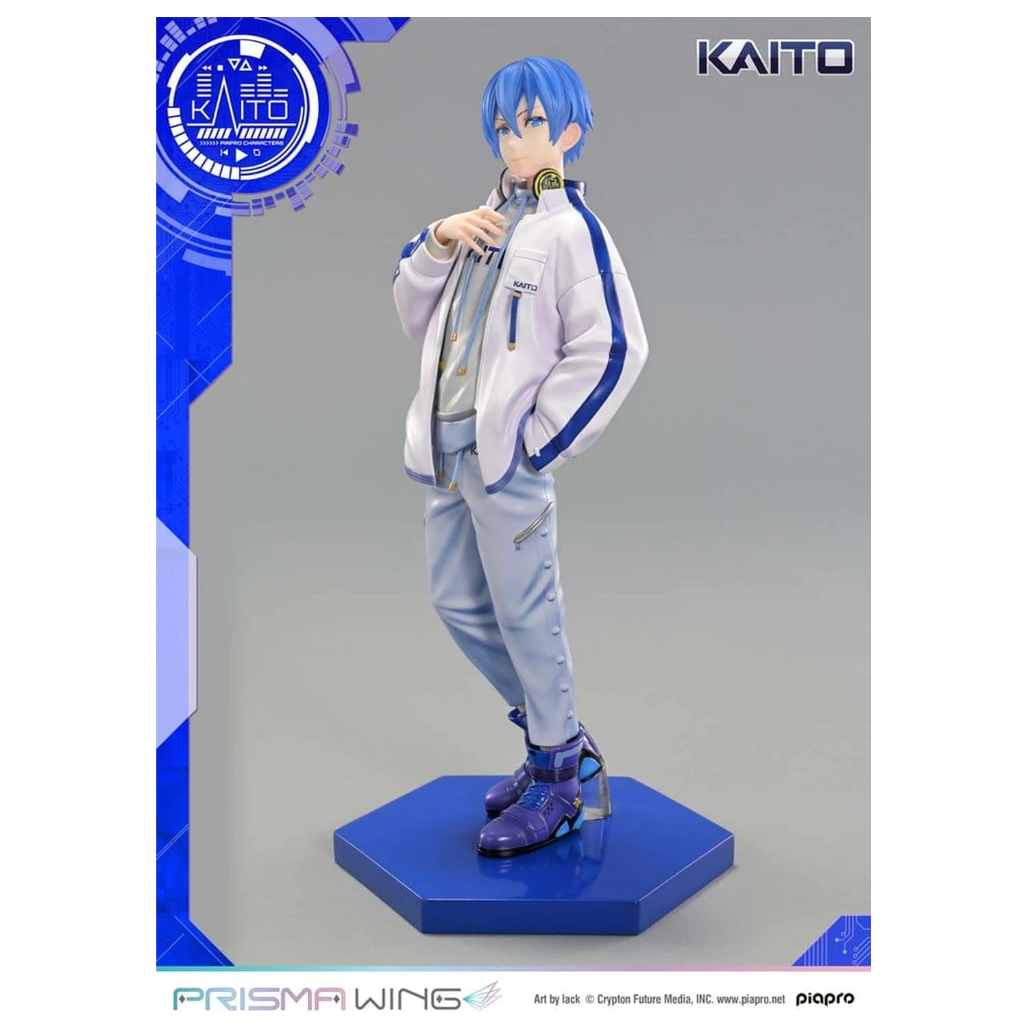 Piapro Characters Prisma Wing Figura 1/7 KAITO "Art by lack" 24 cm fotografija proizvoda