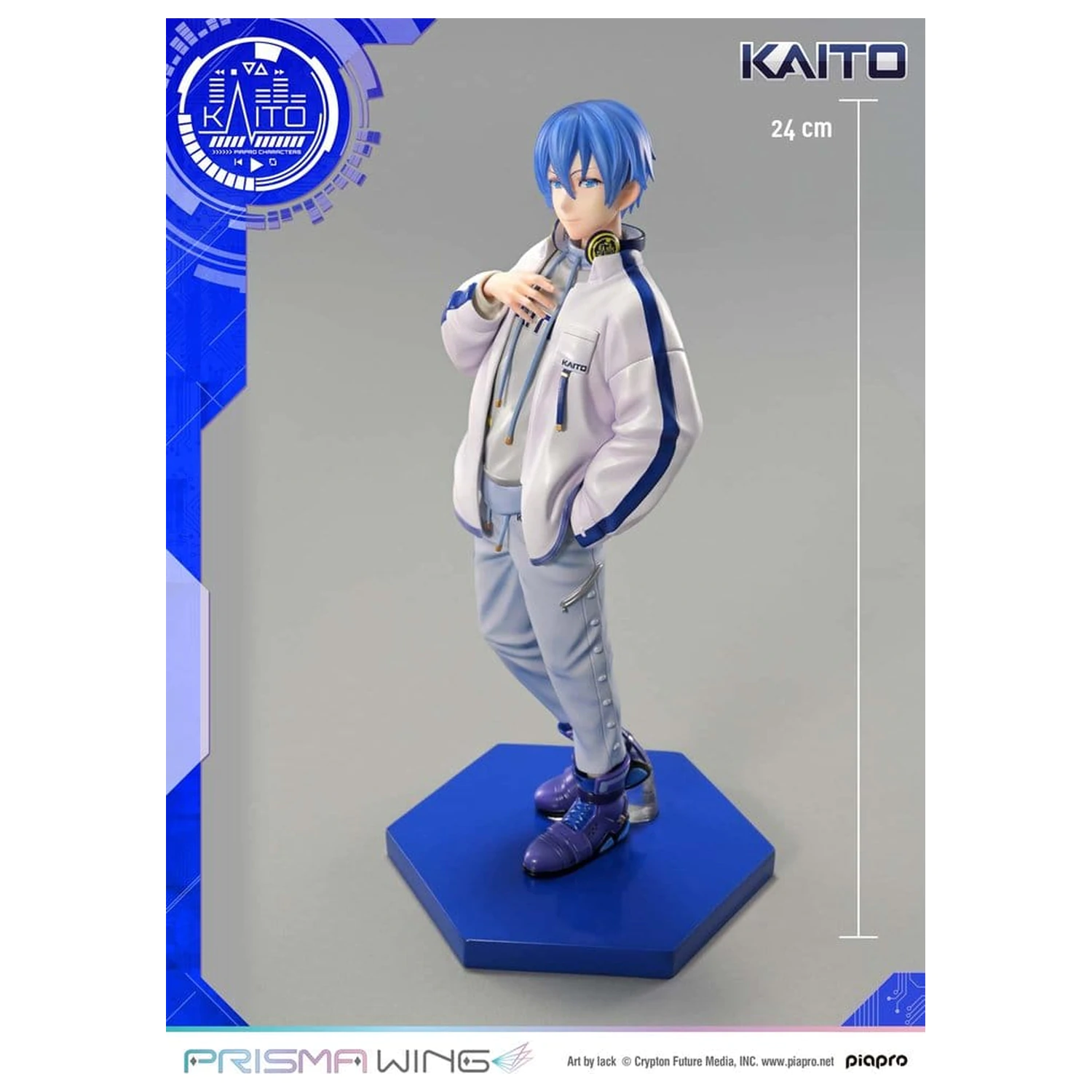 Piapro Characters Prisma Wing Figura 1/7 KAITO "Art by lack" 24 cm fotografija proizvoda