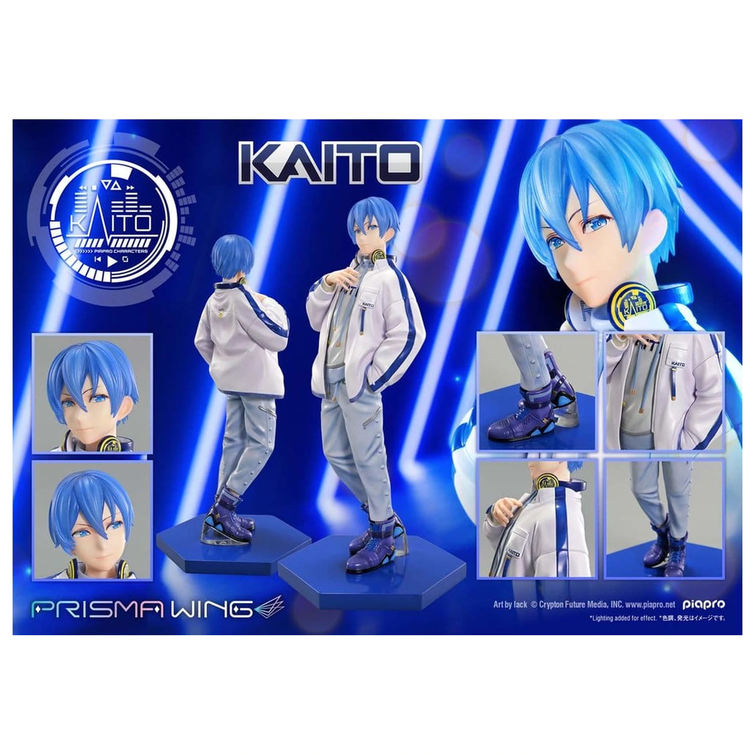 Piapro Characters Prisma Wing Figura 1/7 KAITO "Art by lack" 24 cm fotografija proizvoda