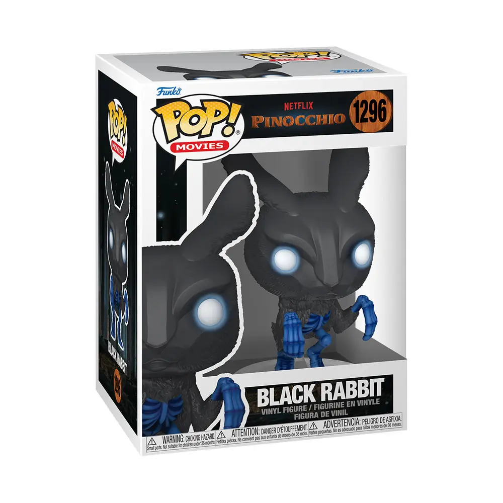 Pinocchio POP! Movies vinilna figura Black Rabbit 9 cm fotografija proizvoda