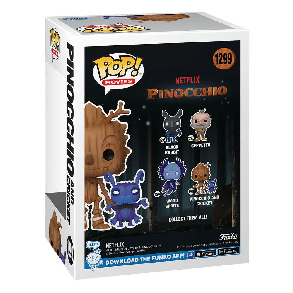 Pinocchio POP! Movies Vinyl figura Pinokio & Cricket 9 cm fotografija proizvoda