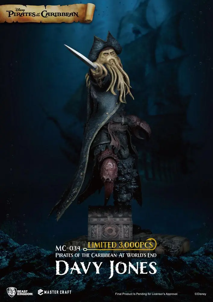Pirates of the Caribbean: At World's End Master Craft Statua Davy Jones 42 cm fotografija proizvoda