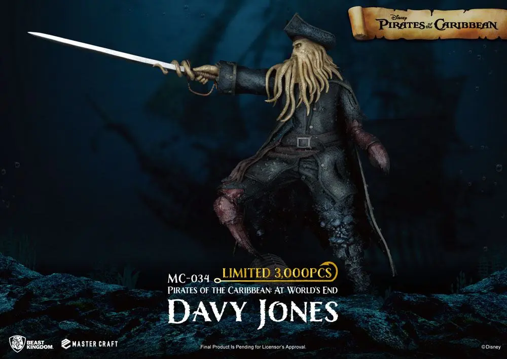 Pirates of the Caribbean: At World's End Master Craft Statua Davy Jones 42 cm fotografija proizvoda