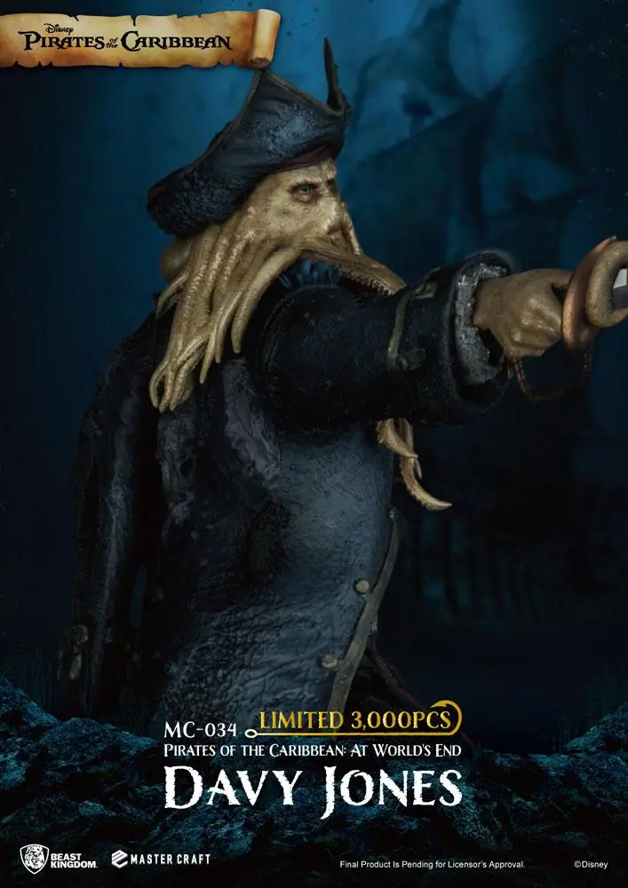 Pirates of the Caribbean: At World's End Master Craft Statua Davy Jones 42 cm fotografija proizvoda