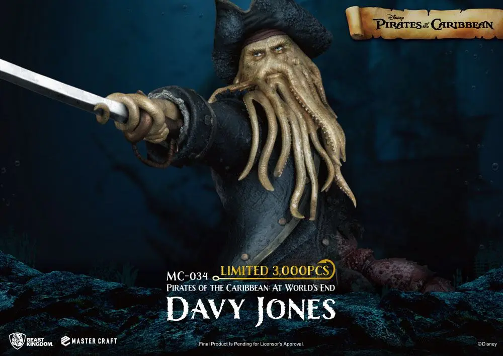 Pirates of the Caribbean: At World's End Master Craft Statua Davy Jones 42 cm fotografija proizvoda