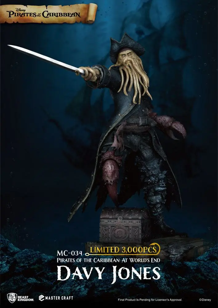 Pirates of the Caribbean: At World's End Master Craft Statua Davy Jones 42 cm fotografija proizvoda