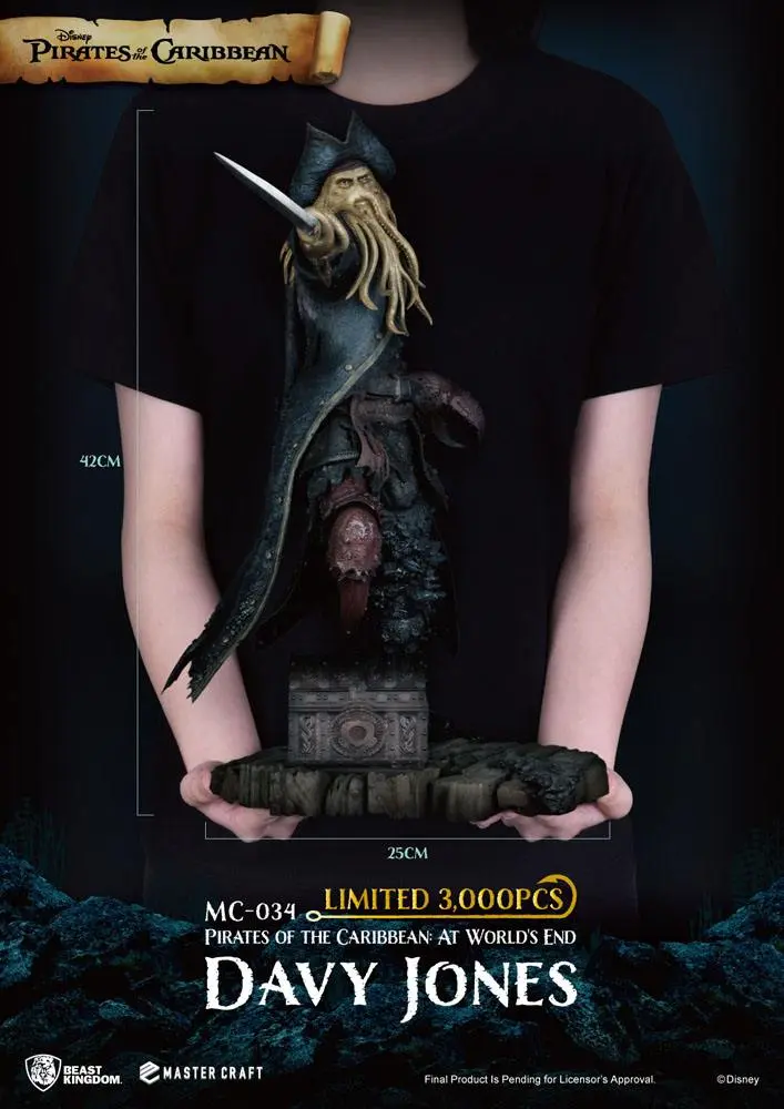 Pirates of the Caribbean: At World's End Master Craft Statua Davy Jones 42 cm fotografija proizvoda