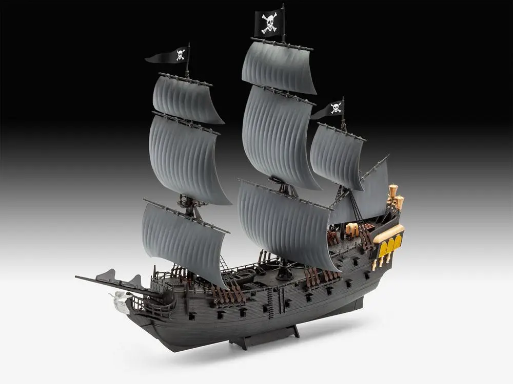 Pirates of the Caribbean Dead Men Tell No Tales Easy-Click Model Kit 1/150 Crni Biser 26 cm fotografija proizvoda