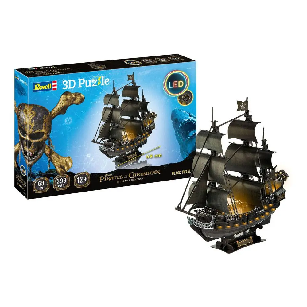 Pirates of the Caribbean: Dead Men Tell No Tales 3D Puzzle Black Pearl LED Izdanje fotografija proizvoda