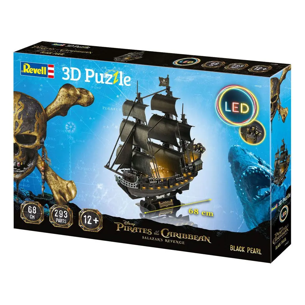 Pirates of the Caribbean: Dead Men Tell No Tales 3D Puzzle Black Pearl LED Izdanje fotografija proizvoda