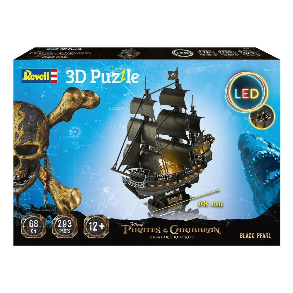 Pirates of the Caribbean: Dead Men Tell No Tales 3D Puzzle Black Pearl LED Izdanje fotografija proizvoda