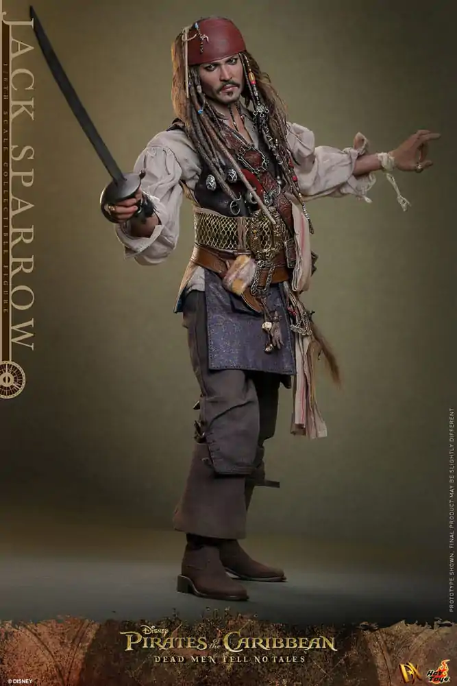 Pirates of the Caribbean: Dead Men Tell No Tales DX akcijska figura 1/6 Jack Sparrow 30 cm fotografija proizvoda