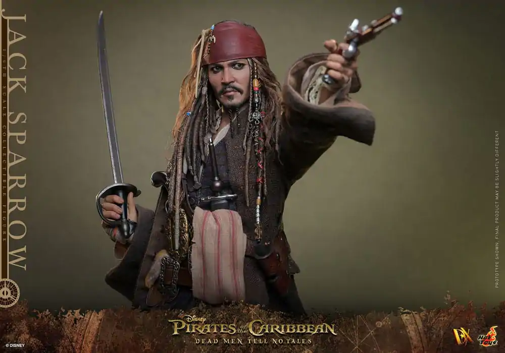 Pirates of the Caribbean: Dead Men Tell No Tales DX akcijska figura 1/6 Jack Sparrow 30 cm fotografija proizvoda