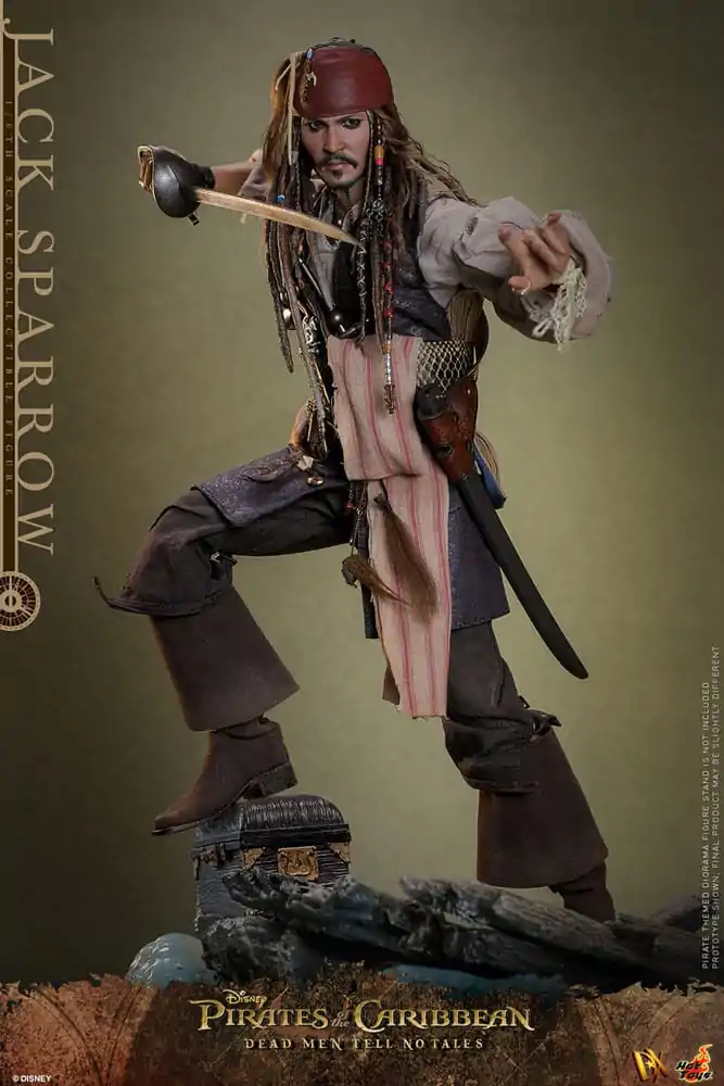 Pirates of the Caribbean: Dead Men Tell No Tales DX akcijska figura 1/6 Jack Sparrow 30 cm fotografija proizvoda