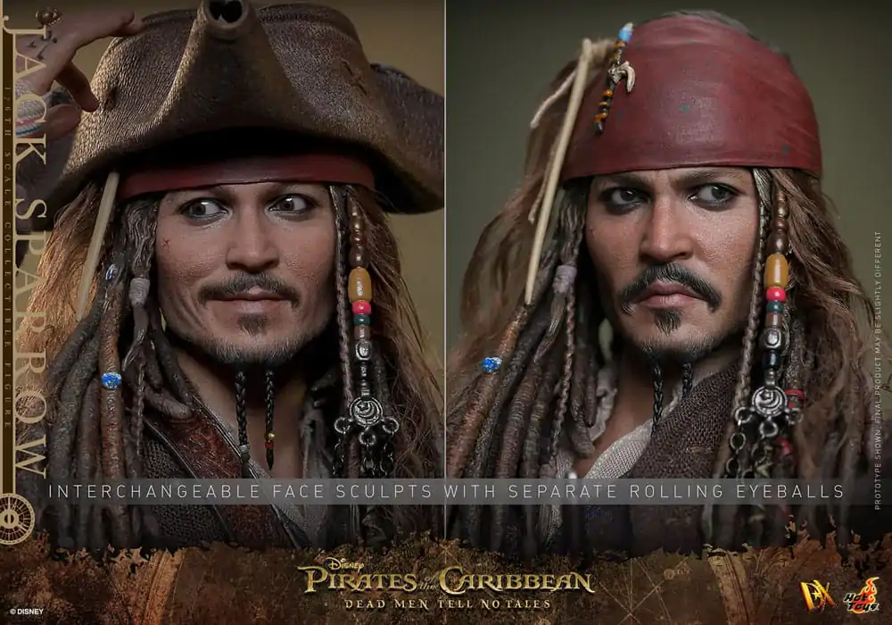 Pirates of the Caribbean: Dead Men Tell No Tales DX akcijska figura 1/6 Jack Sparrow 30 cm fotografija proizvoda